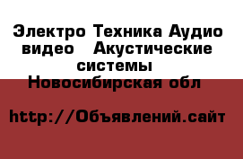 Электро-Техника Аудио-видео - Акустические системы. Новосибирская обл.